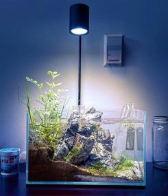 img 2 attached to 🐠 Hiro Aquatics LED Aquarium Light: Full Spectrum COB LED Spotlight for Planted Aquariums, Small Tanks, Wabikusa, Terrariums, Paludariums