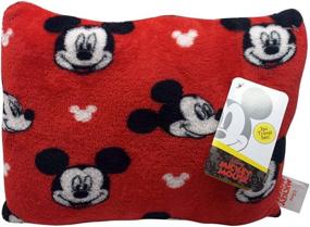 img 2 attached to 🐭 Набор для путешествий Disney Mickey Mouse от Jay Franco - Полный набор для путешествия детей в 3 предмета с пледом, подушкой и плюшевой игрушкой - Оригинальный подлинный товар Disney.