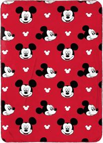 img 3 attached to 🐭 Набор для путешествий Disney Mickey Mouse от Jay Franco - Полный набор для путешествия детей в 3 предмета с пледом, подушкой и плюшевой игрушкой - Оригинальный подлинный товар Disney.