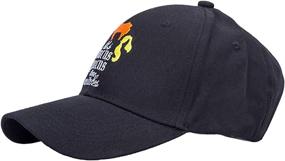 img 3 attached to Halloween Baseball Black Dad Cap - Hocus Pocus Hat, Easily Adjustable Unisex Funny Party Hats