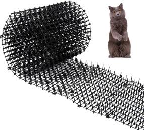 img 4 attached to 🐾 OCEANPAX Cat Scat Mat with Spikes - Prickle Strips for Effective Anti-Cat Network Digging and Pest Repellent Spike Deterrent Mat - 78 inchx11 inch