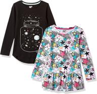 long sleeve animals girls' clothing for toddlers by spotted zebra logo