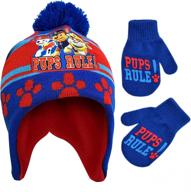 nickelodeon toddler patrol mittens weather boys' accessories : cold weather logo