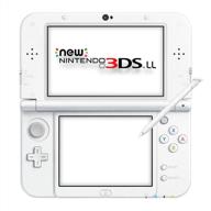 🎮 japanese imported new nintendo 3ds ll pearl white - exclusively for japanese version games logo