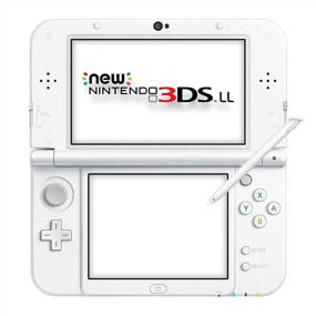 img 4 attached to 🎮 Japanese Imported New Nintendo 3DS LL Pearl White - Exclusively for Japanese Version Games