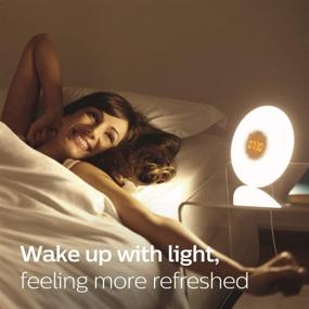img 3 attached to 🌞 Philips Sunrise Simulation Wake-up Light with 2 Natural Sounds, FM Radio & Bedside Lamp - HF3505/60
