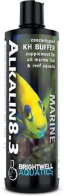 img 2 attached to 🐠 Brightwell Aquatics Alkalin8.3: Concentrated KH Buffer Supplement for Marine and Reef Aquariums - Promote Alkalinity Balance and Enhance Coral Growth