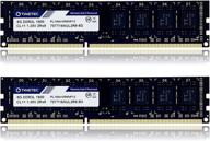 💾 16gb kit (2x8gb) timetec ddr3l/ddr3 1600mhz memory ram upgrade - non-ecc unbuffered, low voltage, dual rank, 240 pin udimm for desktop pc computer logo