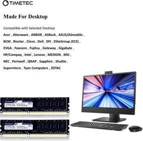 img 3 attached to 💾 16GB Kit (2x8GB) Timetec DDR3L/DDR3 1600MHz Memory RAM Upgrade - Non-ECC Unbuffered, Low Voltage, Dual Rank, 240 Pin UDIMM for Desktop PC Computer