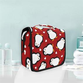 img 3 attached to XLING Toiletry Portable Cosmetic Organizer