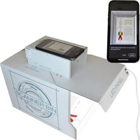 img 4 attached to 📱 Scan with Ease: Introducing the Scanner Bin - Smartphone Scanning Stand for Documents, Photographs, and 3D Objects