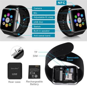 img 2 attached to Alike Fashion Bluetooth Watches Camera Cell Phones & Accessories