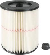 🔍 yweller 17816 wet/dry cartridge replacement filter: the perfect fit for shop vac & craftsman 917816 9-17816 5/6/8/12/16/32 gallon and larger vacuum cleaner accessories - 1pack logo