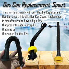 img 2 attached to 🔧 Kool Products Super Long 11" Flexible Spout: Accessories Galore - 1 Spout &amp; Multiple Accessories Included!