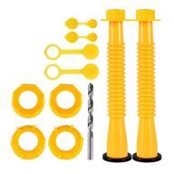 replacement kit yellow thickened threaded gasket logo