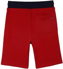img 1 attached to 🐋 Nautica Whale Print Boys' Shorts - Solid Pull-On Style