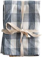 creative co op cotton check towels логотип