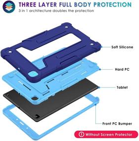 img 2 attached to Hard Case For Samsung Galaxy Tab A 8