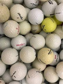 img 1 attached to 🏌️ 100 Golf Practice Balls in Convenient Mesh Bag for Hit Away Training