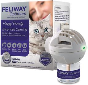 img 4 attached to FELIWAY Optimum Enhanced Pheromone Diffuser Cats