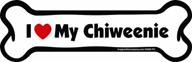 представьте себе этот магнит chiweenie 2 дюйма логотип