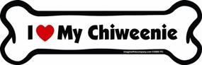 img 1 attached to Представьте себе этот магнит Chiweenie 2 дюйма