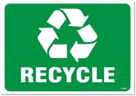 revolutionary recycle sticker: long-lasting, waterproof & protected adhesive logo