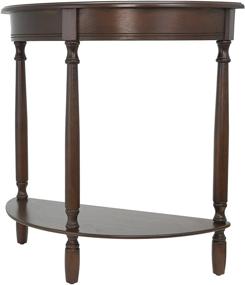 img 1 attached to Décor Therapy FR1478 Console Walnut Furniture