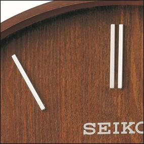img 1 attached to Seiko QXA765BLH Maddox Clock Brown