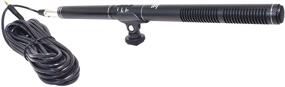 img 2 attached to 🎙️ Bestshoot Camera Microphone Shotgun, Condenser Interview Mic with Windscreen Dead Cat Muff Cover for DSLR/SLR cameraCamcorder Smartphone Conference PC.