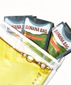 img 2 attached to 🍌 Banana Bag Oral Solution: Electrolyte &amp; Vitamin Powder Packets for Rehydration - 5 Packets