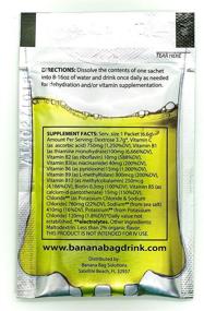 img 3 attached to 🍌 Banana Bag Oral Solution: Electrolyte &amp; Vitamin Powder Packets for Rehydration - 5 Packets