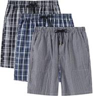 🩳 comfortably stylish: jinshi pajama shorts bottoms with convenient pockets logo