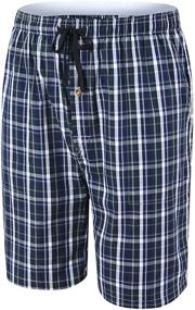 img 2 attached to 🩳 Comfortably Stylish: JINSHI Pajama Shorts Bottoms with Convenient Pockets