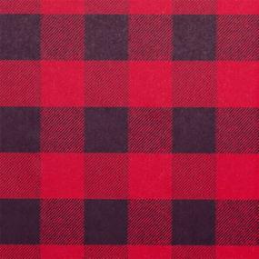 img 2 attached to 🎁 Buffalo Check Plaid Christmas Gift Wrap Paper Roll - 24" x 15' - Holiday Gift Wrapping