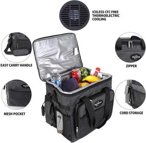 img 3 attached to 🧊 Koolatron D25 Hybrid Cooler Bag: Iceless, Portable 12V Cooling for Camping, Travel, Picnic, Boating - 24.5L / 26 Quart Capacity