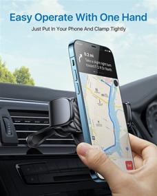 img 1 attached to 🚗 Andobil Vent Car Phone Mount - Stable Magsafe Design for iPhone 13/12/Pro/Max - Easy and Secure Fit!