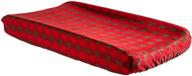 🐾 northwoods changing pad cover by trend lab - featuring buffalo check design logo