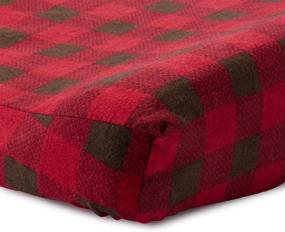 img 1 attached to 🐾 Northwoods Changing Pad Cover by Trend Lab - Featuring Buffalo Check Design