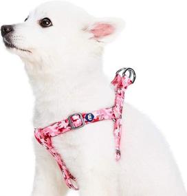 img 4 attached to Blueberry Pet Floral and Camo 🐾 Print Dog Harnesses with 10+ Spring-inspired Patterns