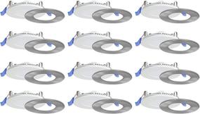 img 4 attached to 🔌 Nadair SL3 450 12WH4KBN Dimmable Recessed Junction for Improved SEO