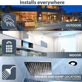 img 2 attached to 🔌 Nadair SL3 450 12WH4KBN Dimmable Recessed Junction for Improved SEO