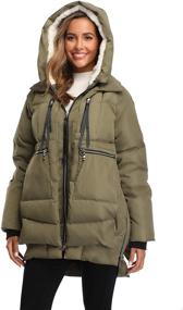 img 1 attached to Shanghai Bund Womens Thickened Jacket Women's Clothing and Coats, Jackets & Vests