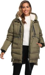 img 2 attached to Shanghai Bund Womens Thickened Jacket Women's Clothing and Coats, Jackets & Vests