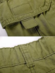 img 1 attached to Casual Combat Camping Outdoor Trousers Boys' Clothing and Pants