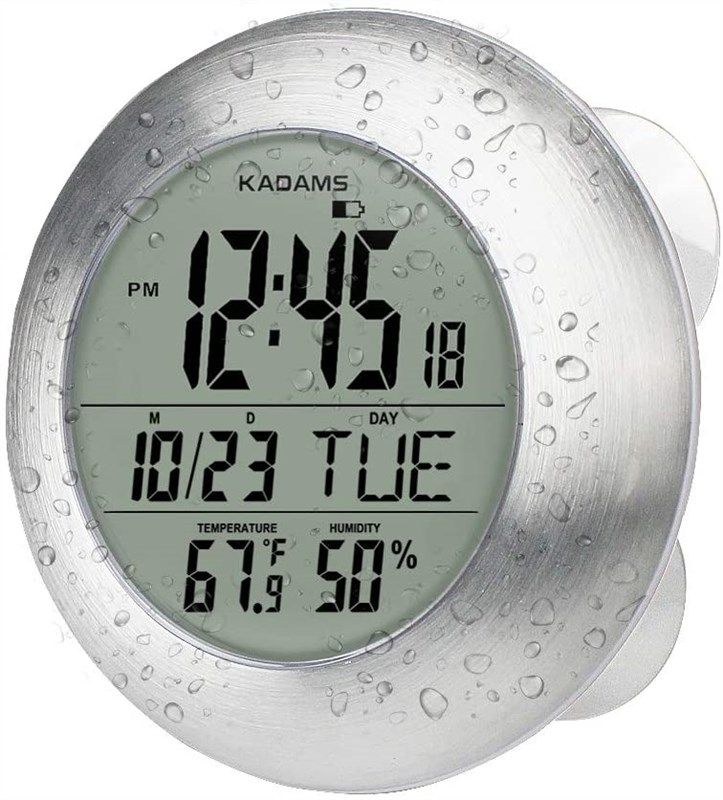 kadams bathroom waterproof temperature humidity 로고