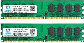 img 4 attached to Motoeagle 4GB комплект (2GBX2) PC2-5300U DDR2 667 МГц Udimm ОЗУ PC2 5300 1