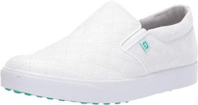 img 4 attached to Fashionable and Functional: FootJoy Women's Fj Sport Retro Golf Shoes