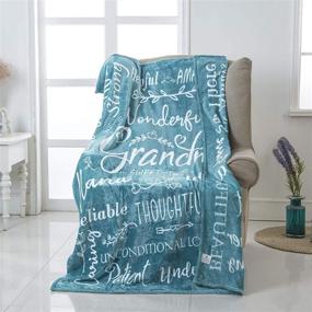 img 4 attached to Wonderful Grandma Inspirational Personalized Grandmother Bedding