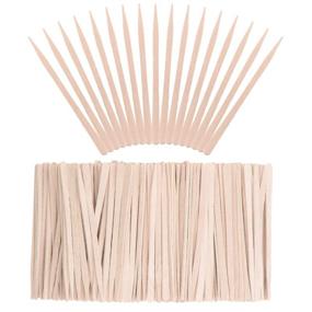 img 4 attached to Whaline 400-Piece Small Wax Sticks: Perfect Spatulas for Hair Eyebrow Removal & Crafting!